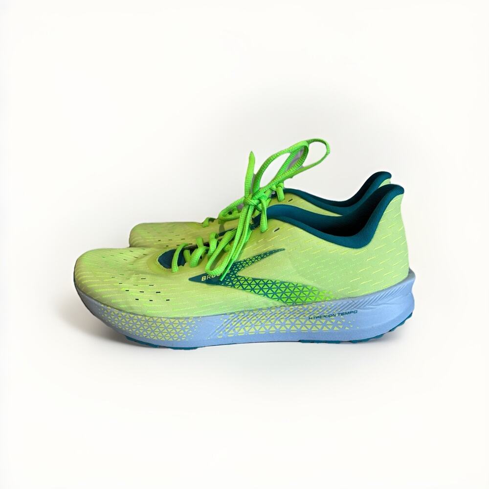 Brooks Men's Hyperion Tempo Green Running Shoes Sneakers Size 11 1103391D365